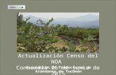 Actualización Censo del NOA Concordia-25 de junio de 2015 Asociación de Productores de Arándanos de Tucumán.