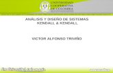ANÁLISIS Y DISEÑO DE SISTEMAS KENDALL & KENDALL VICTOR ALFONSO TRIVIÑO.