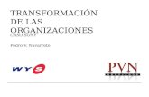 TRANSFORMACIÓN DE LAS ORGANIZACIONES CASO SONY Pedro V. Navarrete.