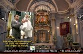 clic Este es el momento en que mi papá me presenta a la Virgen de Atocha.