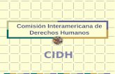 Comisión Interamericana de Derechos Humanos CIDH.