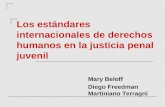 Los estándares internacionales de derechos humanos en la justicia penal juvenil Mary Beloff Diego Freedman Martiniano Terragni.