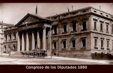 Congreso de los Diputados 1890 Playa del Sardinero, Santander 1908.