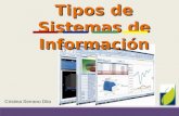 Tipos de Sistemas de Información Cristina Serrano Dito.