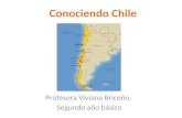 Conociendo Chile Profesora Viviana Briceño, Segundo año básico.