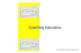 Coaching Educativo Presentacion de MSC. Jazmine Solís.