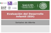 Generalidades Evaluación del Desarrollo Infantil (EDI) Señales de Alerta.