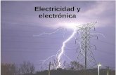 Electricidad y electrónica. INTRODUCCIÓN El término electricidad procede del griego elektrón, que significa ámbar (el ámbar es una resina fósil de color.