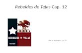 Rebeldes de Tejas Cap. 12 Por la mañana….p. 75.