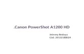 .Canon PowerShot A1200 HD Jeimmy Bedoya Cód. 20132188024.