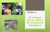 El Origen de la vida y la evolución biológica TEMA 6:
