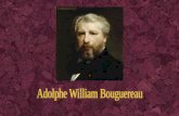 Adolphe William bouguereau nació en Francia en 1825 Sus pinturas de estilo neoclásico y expresión romántica alcanzaron un realismo fuera de lo común.