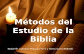 Métodos del Estudio de la Biblia Benjamín Galindos, Poma La Torre y Torres García Roberto.