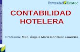 UNIVERSIDAD TECNOLÓGICA ECOTEC. ISO 9001:2008 CONTABILIDAD HOTELERA Profesora: MSc. Ángela María González Laucirica.