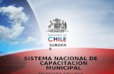 � SISTEMA NACIONAL DE CAPACITACIÓN MUNICIPAL SECRETARÍA EJECUTIVA SUBDERE.