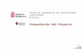 SITNA. Gobierno de Navarra TRACASA Presentación del Proyecto V5.0 Octubre 2007 Portal de Coordinaci ó n de Canalizaciones Subterr á neas P.C.C.S.