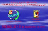 ORGANIZA Y PATROCINACOLABORA. 1ª ETAPA : La Puebla de Valverde – E. S. Valdelinares – La Puebla de Valverde ( 91 Km.) MAPA A-228 A-232 PUEBLA DE VALVERDE.