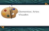 Elementos: Artes Visuales. Lenguaje Como en muchas otras profesiones el artista tiene su propio lenguaje. Así como los matemáticos usan los números los.