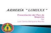 Presentación del Plan de Negocios Por Luis Carlos Barquero Murillo.