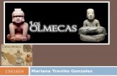 Mariana Treviño Gonzalez 1561659. La civilización Olmeca se constituyó principalmente alrededor de 3 centros ceremoniales: San Lorenzo, La Venta y Tres.
