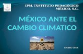 IPM. INSTITUTO PEDAGÓGICO MÉXICO, S.C. ENERO 2014.