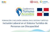 FORMACIÓN E INCLUSIÓN LABORAL EN EL SISTEMA TURÍSTICO Inclusión Laboral en el Sistema Turístico de Personas con Discapacidad.