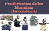 Una maquina de herramienta es una maquina accionada mecánicamente, capaz de sujetar y sostener la pieza de trabajo y herramienta de corte o la pieza de.