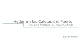 Hedor en las Caletas del Puerto CALETA PORTALES, VALPARAISO Equipo Muche.