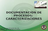 DOCUMENTACIÓN DE PROCESOS: CARACTERIZACIONES Tema de socialización No. 23 ÁRBOL DE COMUNICACIONES.