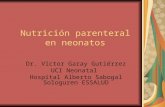 Nutrición parenteral en neonatos Dr. Víctor Garay Gutiérrez UCI Neonatal Hospital Alberto Sabogal Sologuren ESSALUD.