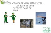 EL COMPARENDO AMBIENTAL LEY 1259 DE 2008 DECRETO 3695 DE 2009.