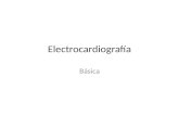 Electrocardiografía Básica. Electrocardiograma Las células cardiacas, se caracterizan por la propiedad de generar corrientes eléctricas de muy bajo voltaje.