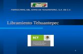 1 Libramiento Tehuantepec FERROCARRIL DEL ISTMO DE TEHUANTEPEC, S.A. DE C.V.