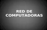 RED DE COMPUTADORAS. También llamada red de ordenadores o red informática es un conjunto de equipos (computadoras y/o dispositivos) conectados por medio.