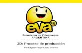 3D: Proceso de producción Por Edgardo “ega” Lopez Osornio.