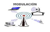MODULACIÓN. Se denomina modulación al proceso de colocar la información contenida en una señal, generalmente de baja frecuencia, sobre una señal de alta.