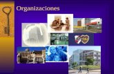 Organizaciones. Que es una Organización?  Establecimientos con una finalidad social determinada  Entidades compuestas  Construcciones sociales.