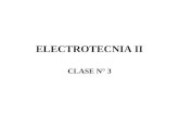 ELECTROTECNIA II CLASE N° 3. EXCITACIÓN EXPONENCIAL GENERALIZADA - CIRCUITO RLC SERIE - ECUACIÓN DIFERENCIAL.