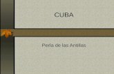 CUBA Perla de las Antillas. La Historia Antes de llegar Colón, Cuba fue habitada por los taínos y los ciboneyes. El nombre “Cuba” viene de las palabras.