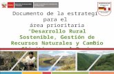 Documento de la estrategia para el área prioritaria “Desarrollo Rural Sostenible, Gestión de Recursos Naturales y Cambio Climático en el Perú”
