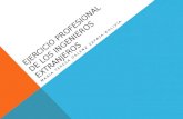 EJERCICIO PROFESIONAL DE LOS INGENIEROS EXTRANJEROS MARÍA TERESA DALENZ ZAPATA-BOLIVIA.