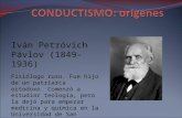 Iván Petróvich Pávlov (1849-1936) Fisiólogo ruso. Fue hijo de un patriarca ortodoxo. Comenzó a estudiar teología, pero la dejó para empezar medicina y.