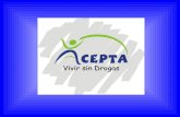 ACEPTA es una institución privada sin fines de lucro, cuyo objetivo es prevenir el consumo de alcohol y otras drogas en niños, jóvenes y adolescentes.
