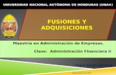 UNIVERSIDAD NACIONAL AUTÓNOMA DE HONDURAS (UNAH) Evasio Agustín Asencio R. septiembre de 2015 Maestría en Administración de Empresas. Clase: Administración.