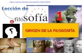 ORIGEN DE LA FILOSOSFÍA https://www.youtube.com/watch?v=J8vN1rQlrjY.