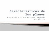 Profesora Viviana Briceño, Segundo año básico.  A reconocer las características de los planos.  Dibujar planos.