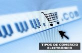 TIPOS DE COMERCIO ELECTRÓNICO. ¿QUE ES COMERCIO ELECTÓNICO? E-commerce o Comercio Electrónico consiste en la distribución, venta, compra, marketing y.