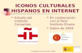 ICONOS CULTURALES HISPANOS EN INTERNET