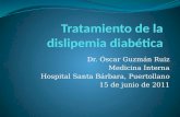 Tratamiento de la  dislipemia  diabética