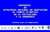 PROPUESTA  DE ESTRATEGIA NACIONAL DE ADAPTACIÓN AL CAMBIO CLIMÁTICO DE LA CAFICULTURA